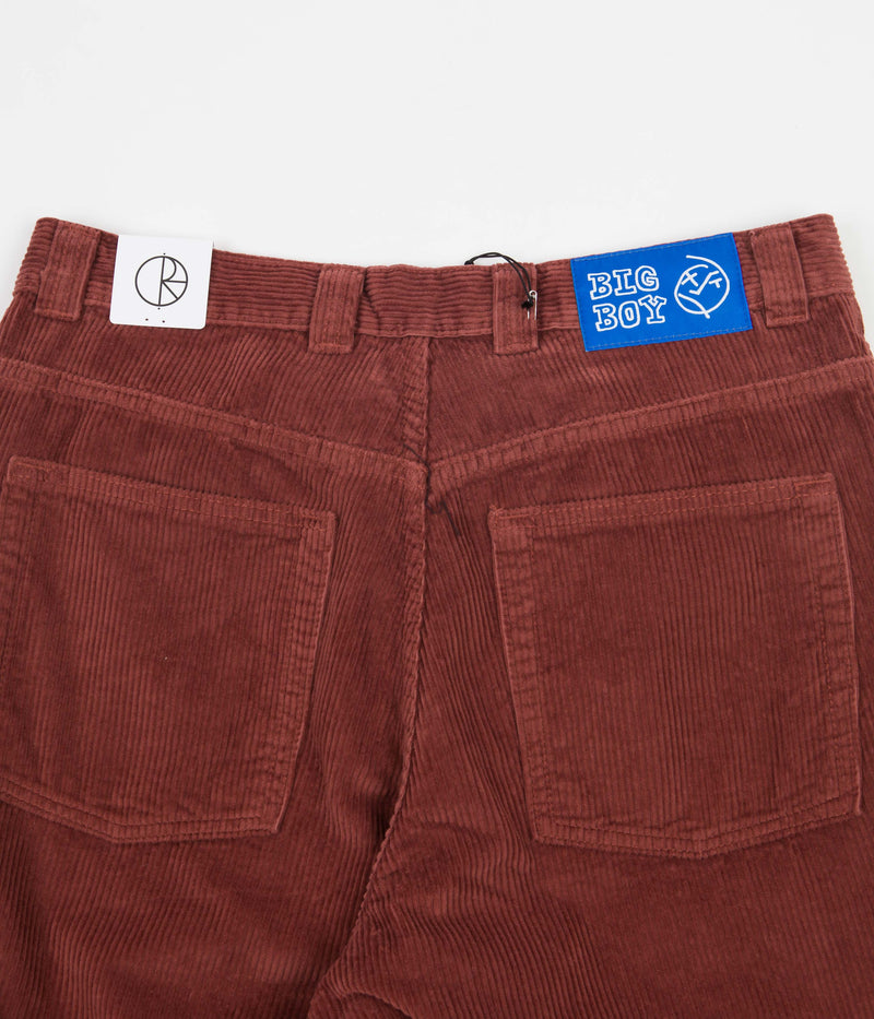 Polar Big Boy Cord Pants in Rust