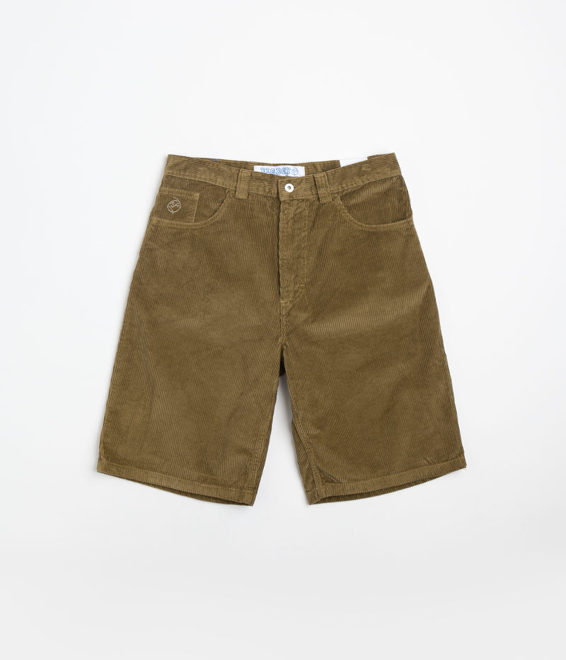 Polar Big Boy Cord Shorts in Brass