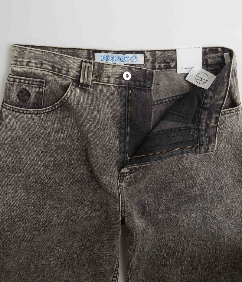 Polar Big Boy Jeans in Acid Black
