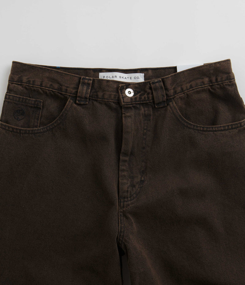 Polar Big Boy Jeans in Brown Black