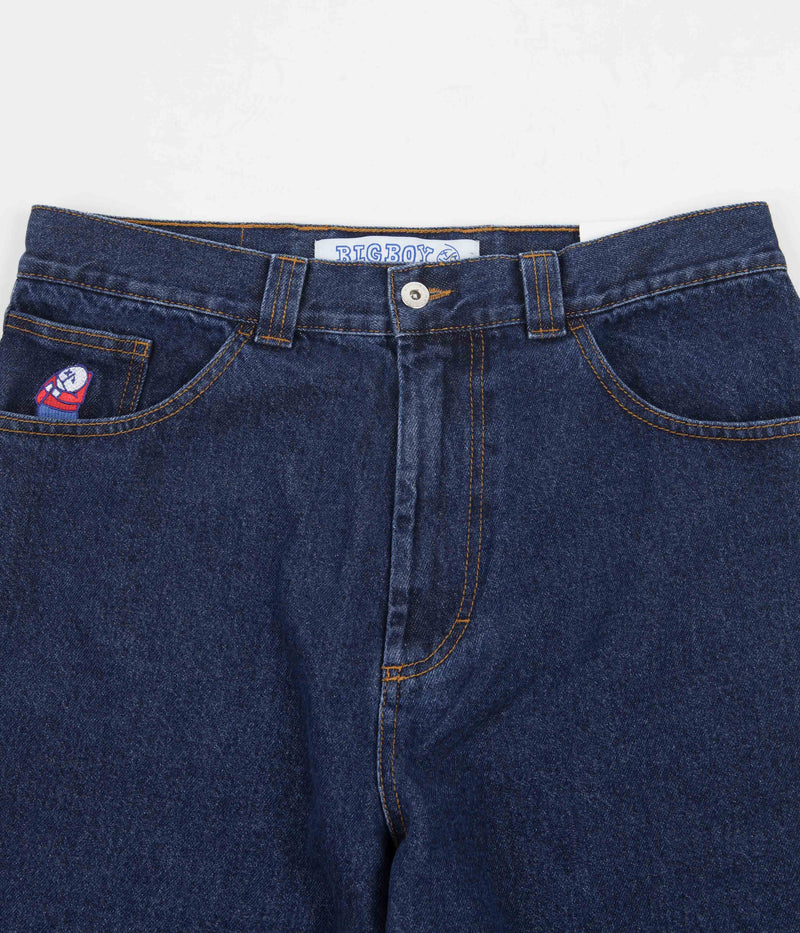 Polar Big Boy Jeans in Dark Blue and Multi