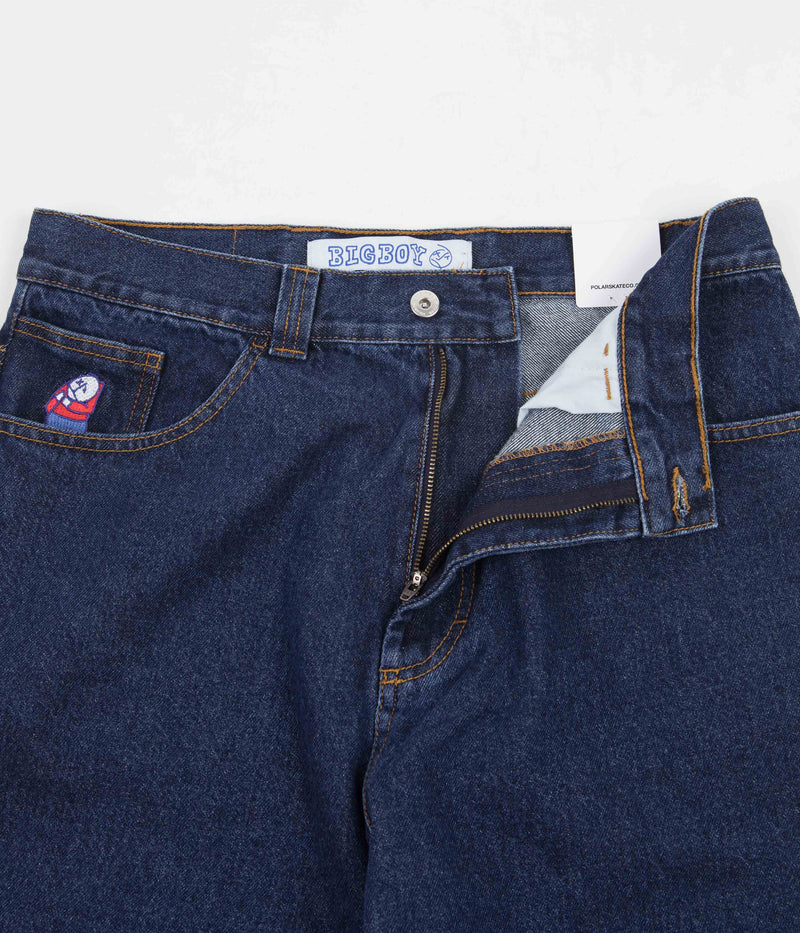 Polar Big Boy Jeans in Dark Blue and Multi