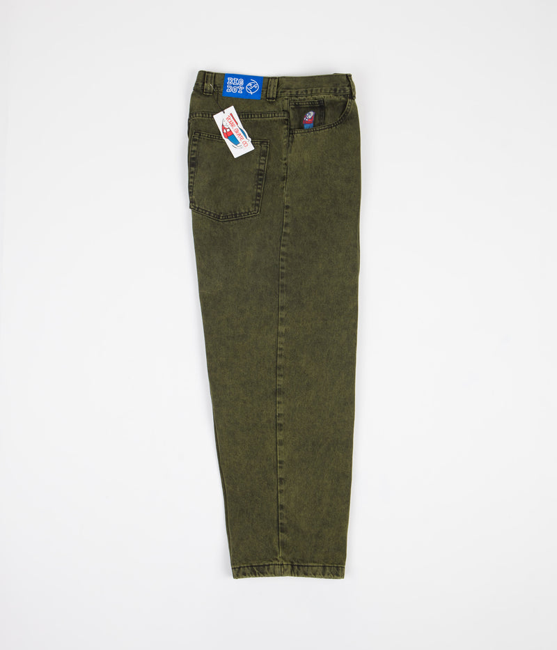 Polar Big Boy Jeans in Green Black