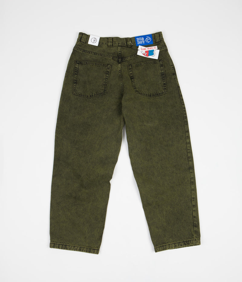 Polar Big Boy Jeans in Green Black