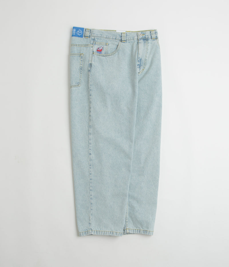 Polar Big Boy Jeans in Light Blue and OG Logo