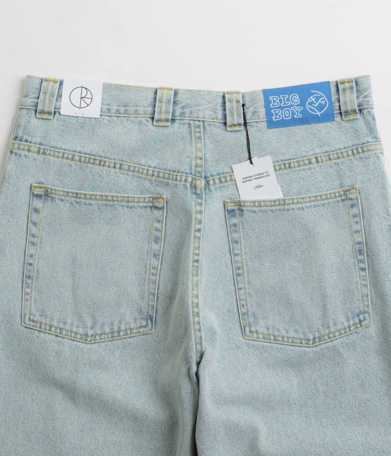 Polar Big Boy Jeans in Light Blue and OG Logo