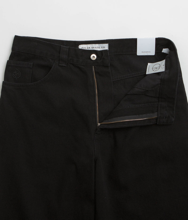 Polar Big Boy Jeans in Pitch Black