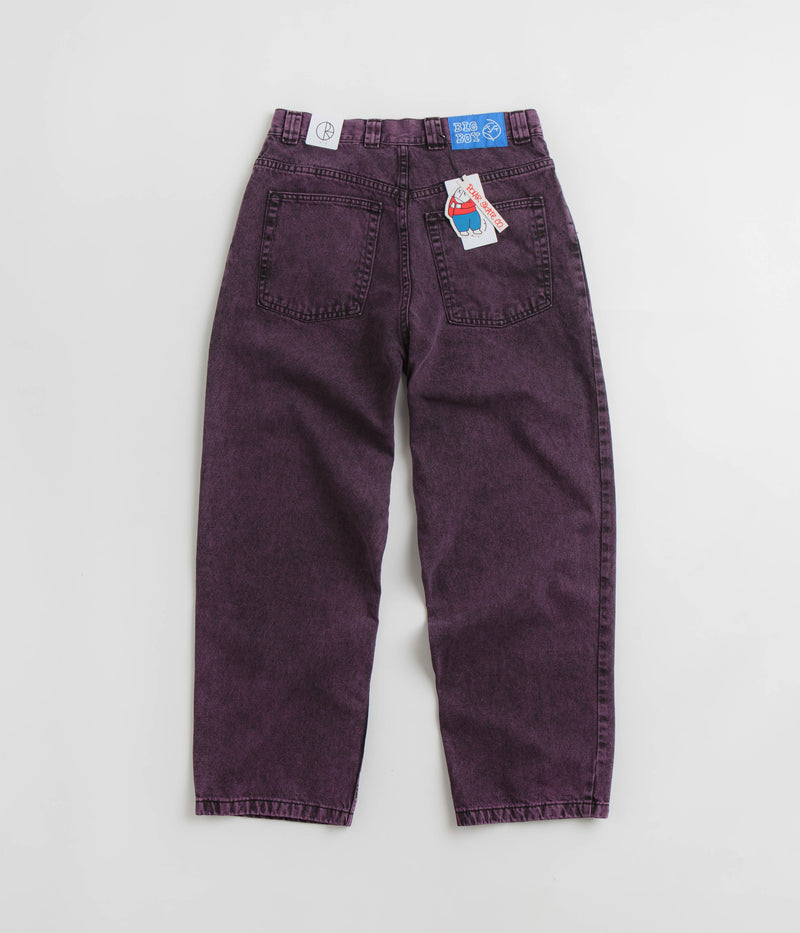 Polar Big Boy Jeans in Purple Black