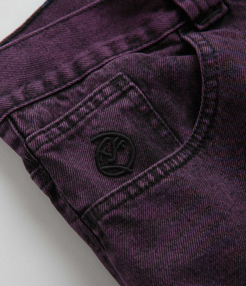 Polar Big Boy Jeans in Purple Black