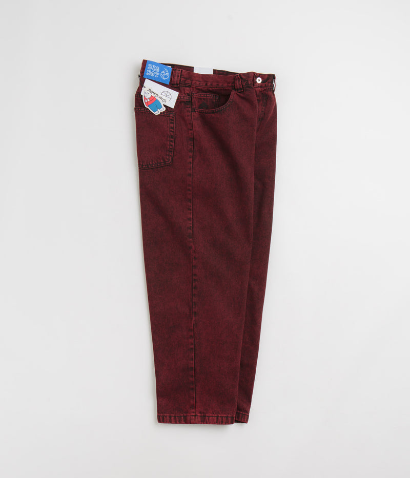 Polar Big Boy Jeans in Red Black