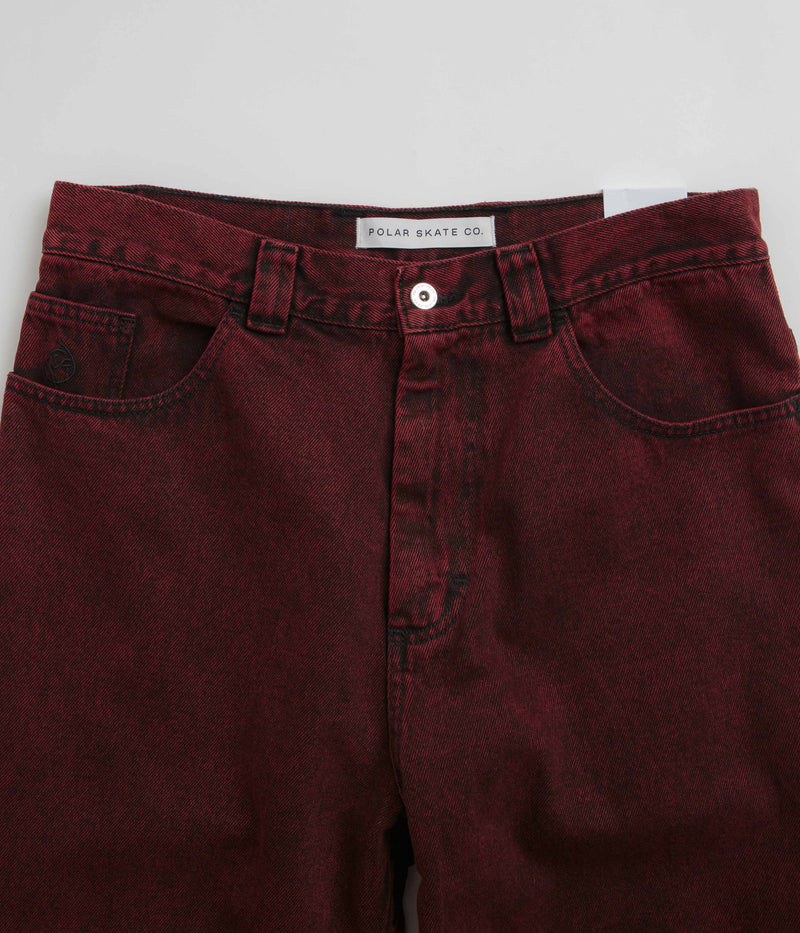 Polar Big Boy Jeans in Red Black