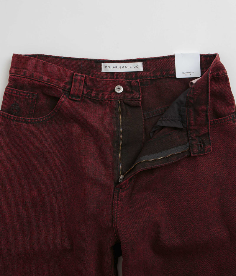 Polar Big Boy Jeans in Red Black