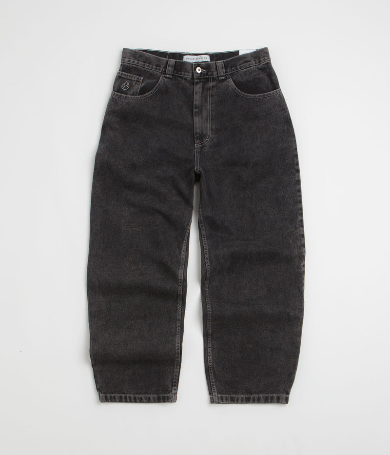 Polar Big Boy Jeans in Silver Black