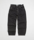 Polar Big Boy Jeans in Silver Black