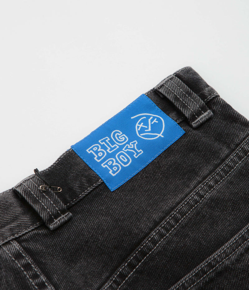 Polar Big Boy Jeans in Silver Black