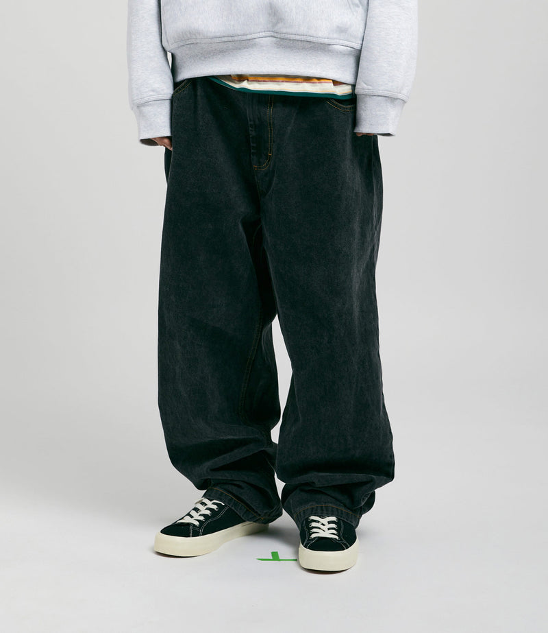 Polar Big Boy Jeans in Washed Black