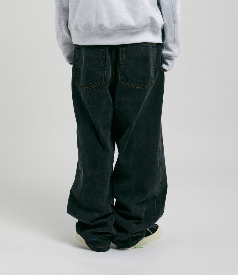 Polar Big Boy Jeans in Washed Black