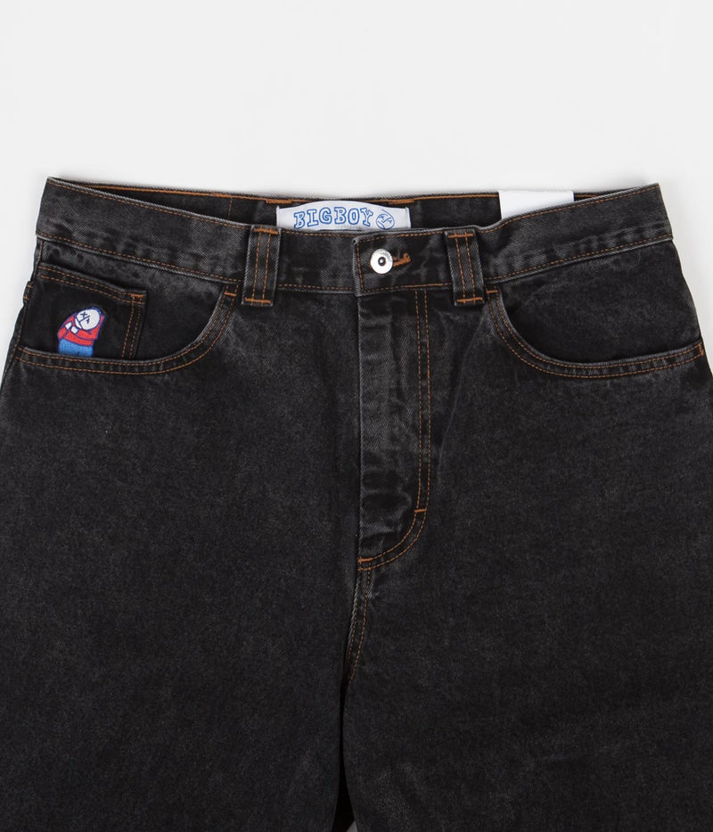 Polar Big Boy Jeans in Washed Black