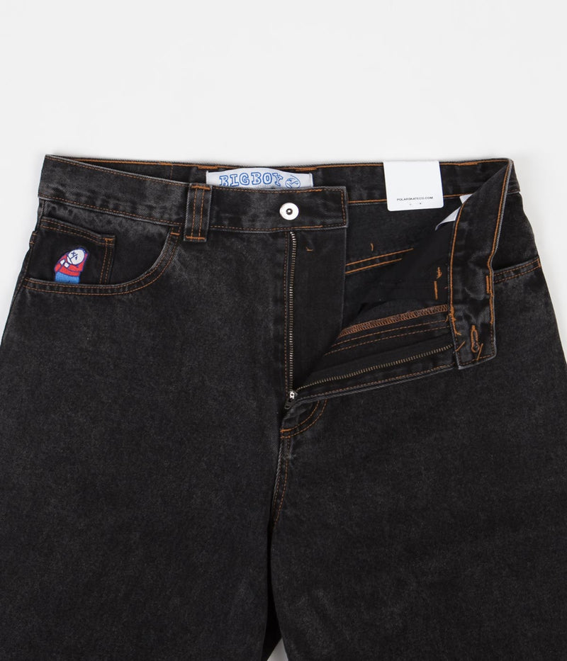 Polar Big Boy Jeans in Washed Black