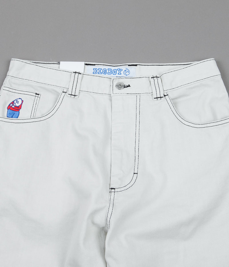 Polar Big Boy Jeans in Washed White