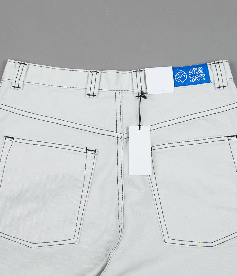 Polar Big Boy Jeans in Washed White