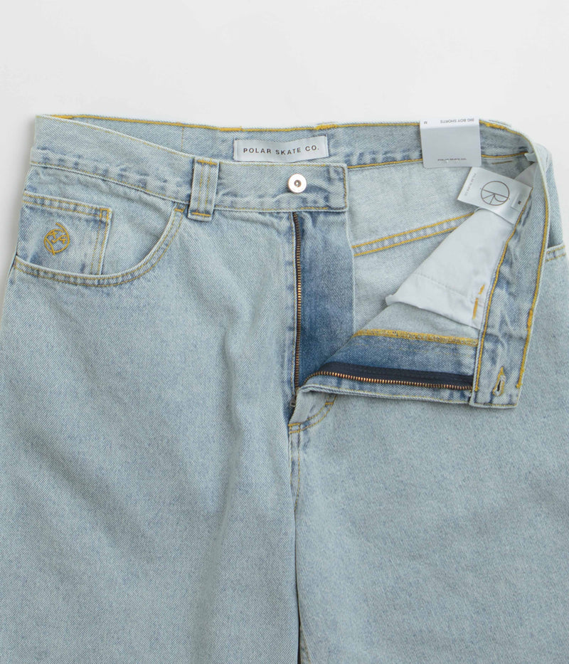 Polar Big Boy Shorts in Light Blue