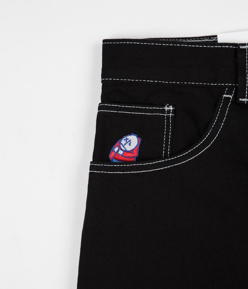 Polar Big Boy Shorts in Pitch Black