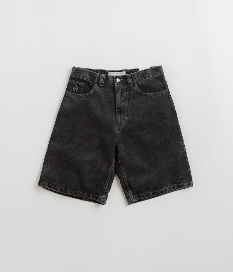 Polar Big Boy Shorts in Silver Black