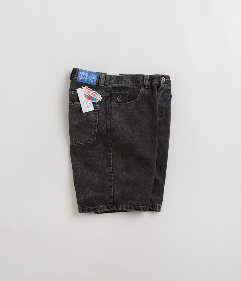 Polar Big Boy Shorts in Silver Black