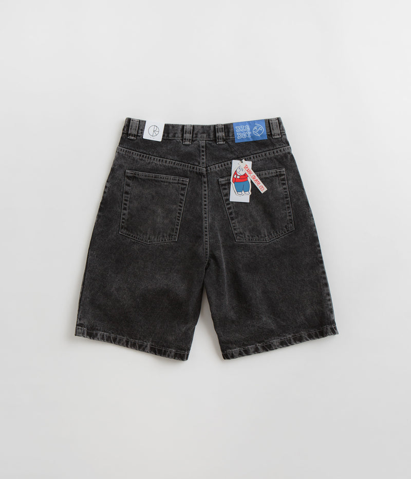 Polar Big Boy Shorts in Silver Black