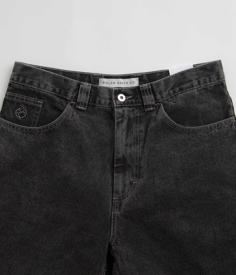 Polar Big Boy Shorts in Silver Black