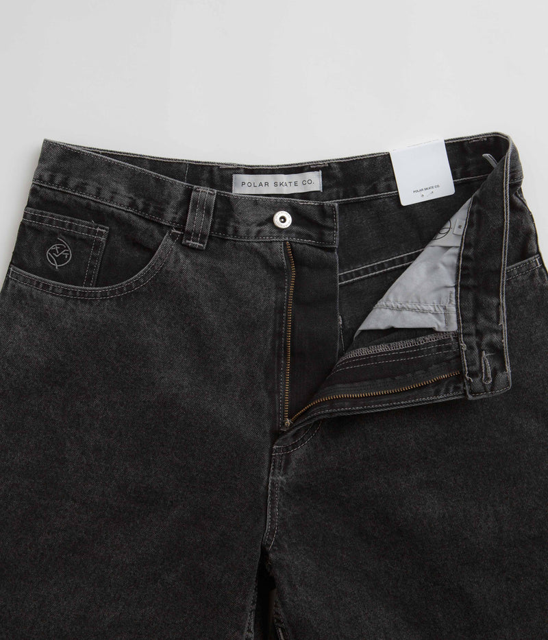 Polar Big Boy Shorts in Silver Black