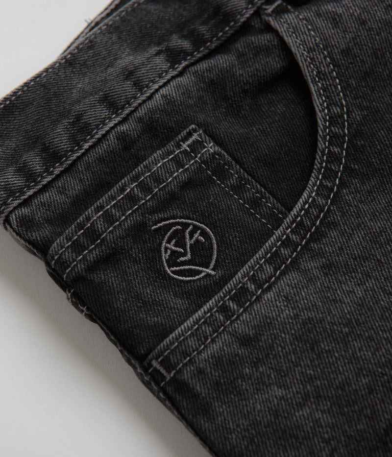Polar Big Boy Shorts in Silver Black