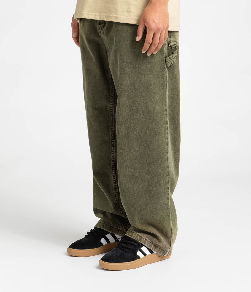 Polar Big Boy Work Pants in Army Green