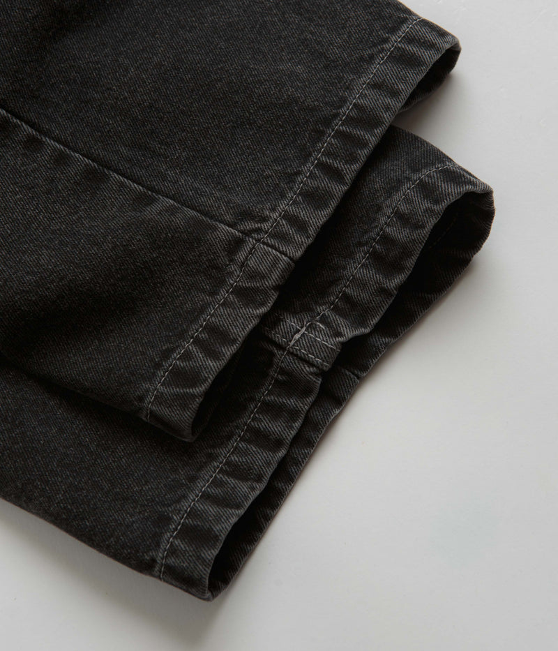 Polar Big Boy Work Pants in Silver Black