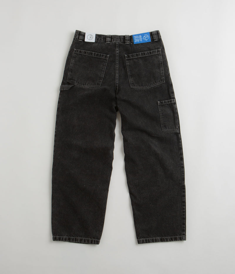 Polar Big Boy Work Pants in Silver Black