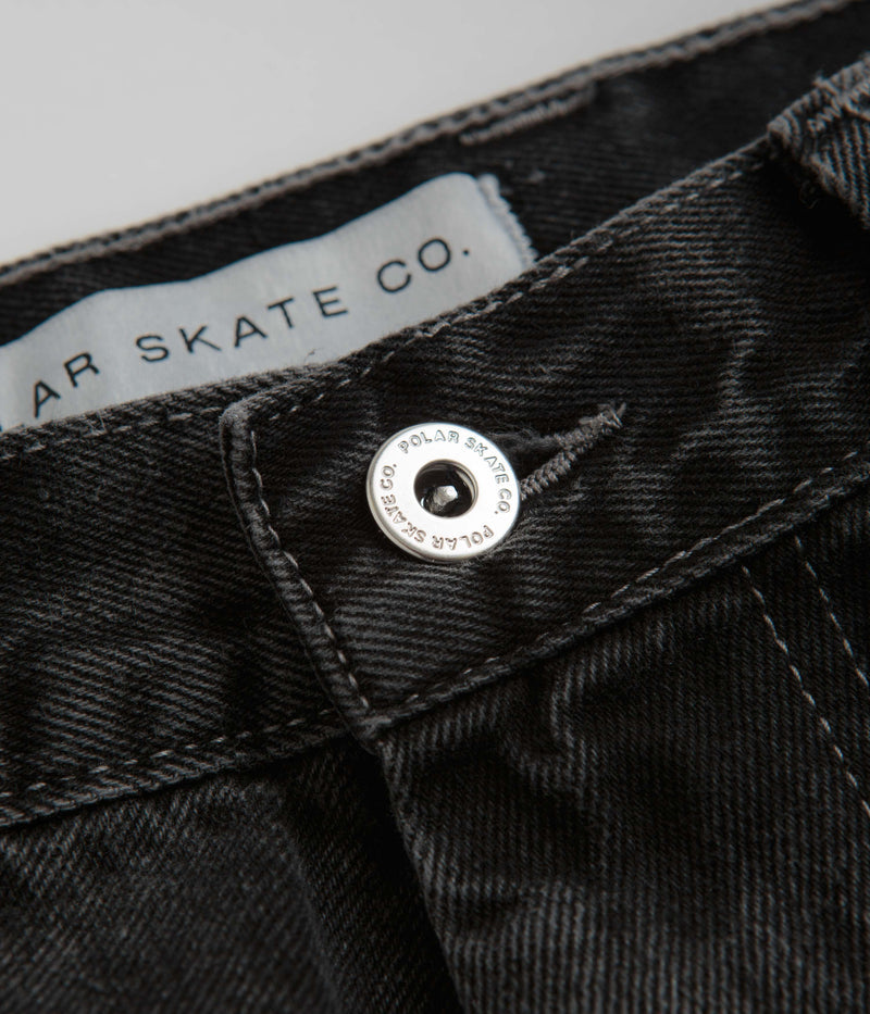 Polar Big Boy Work Pants in Silver Black