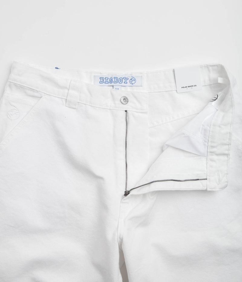 Polar Big Boy Work Pants in White