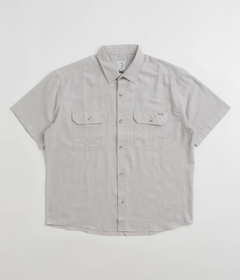 Polar Bob Short Sleeve Shirt in Grey