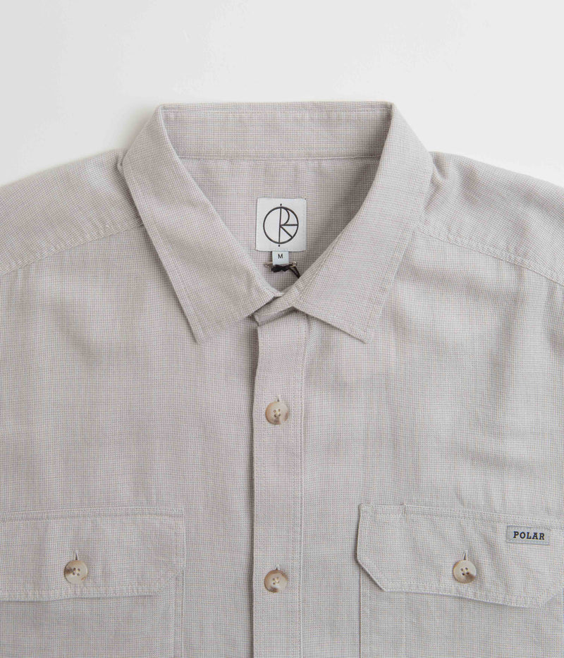 Polar Bob Short Sleeve Shirt in Grey