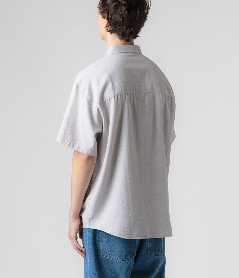 Polar Bob Short Sleeve Shirt in Grey