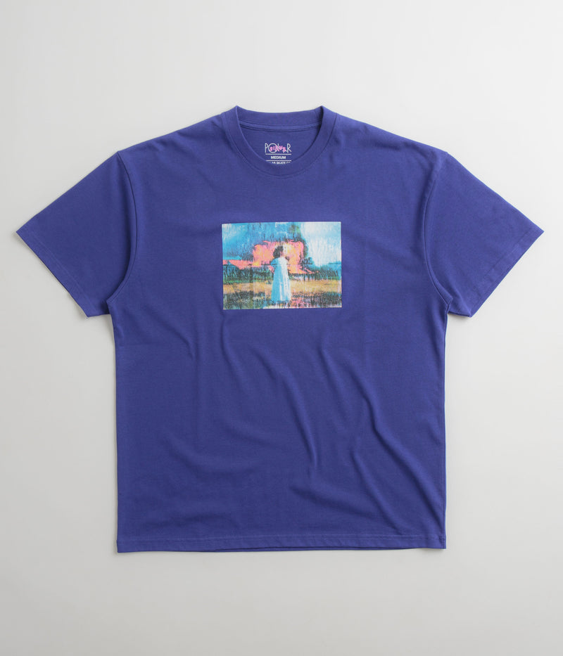 Polar Burning World T-Shirt in Purple