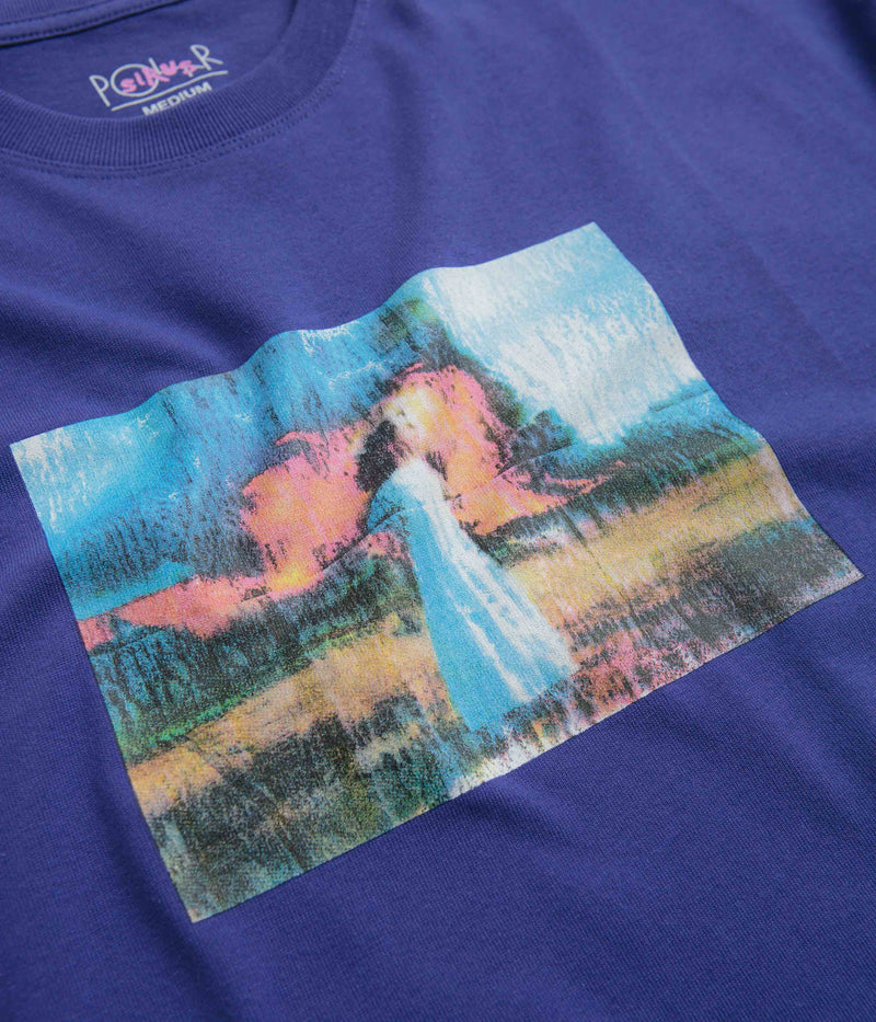 Polar Burning World T-Shirt in Purple