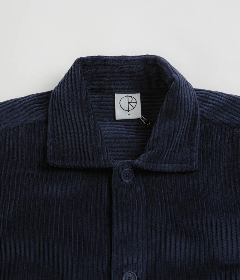 Polar Cord Big Boy Overshirt in Dark Blue