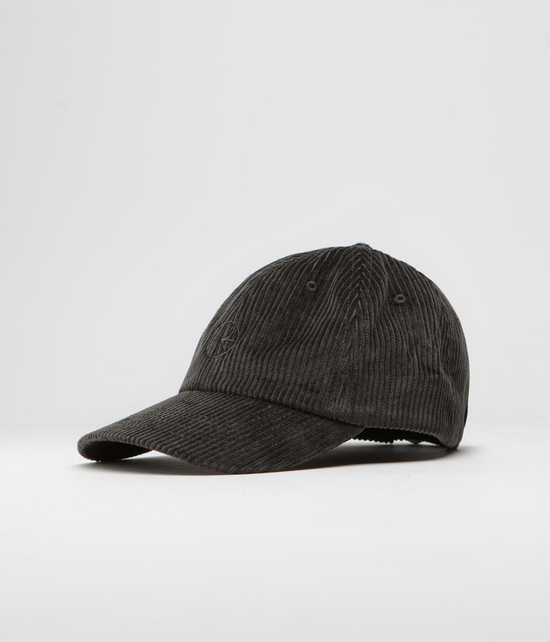 Polar Cord Sai Cap in Dirty Black