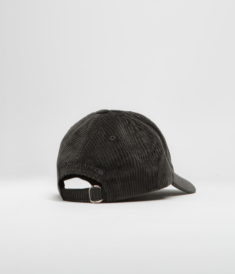 Polar Cord Sai Cap in Dirty Black