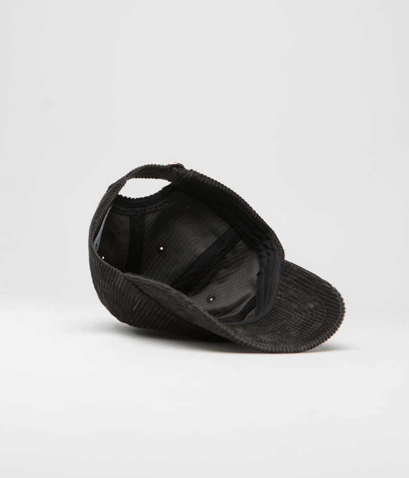 Polar Cord Sai Cap in Dirty Black