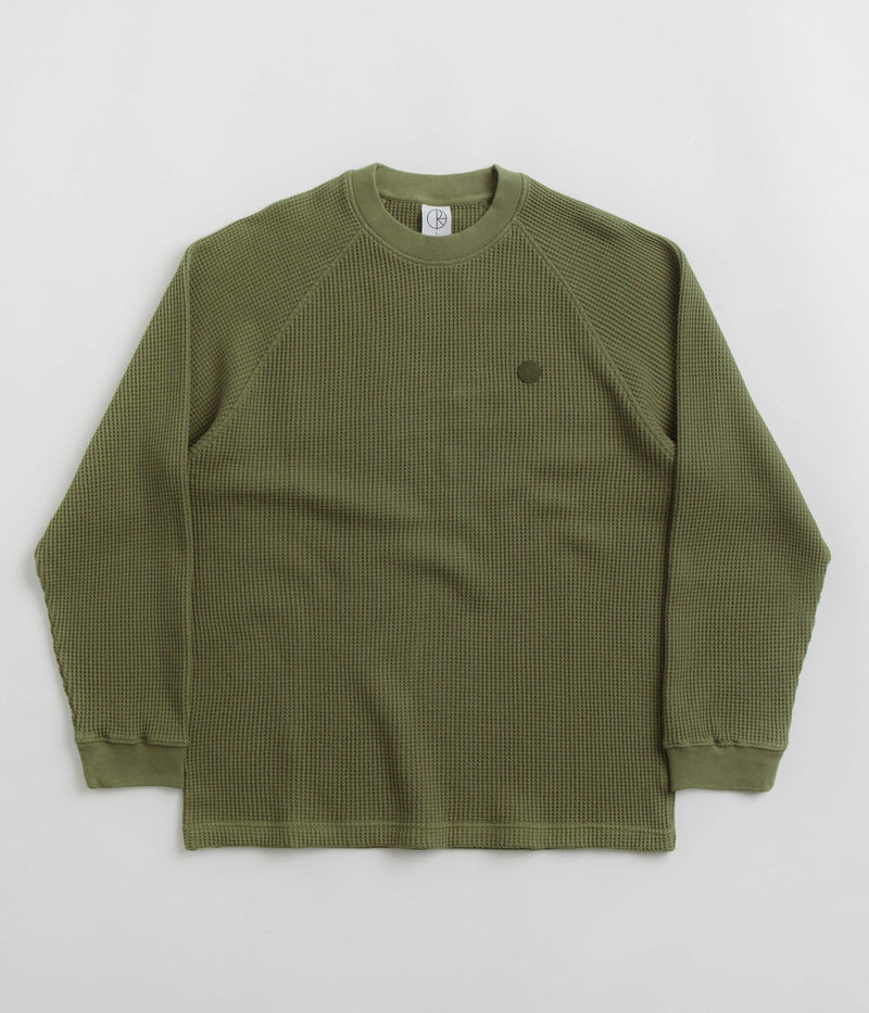 Polar Dan Long Sleeve T-Shirt in Army Green