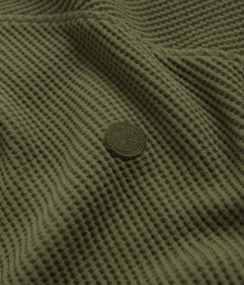 Polar Dan Long Sleeve T-Shirt in Army Green