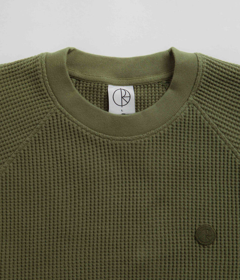 Polar Dan Long Sleeve T-Shirt in Army Green
